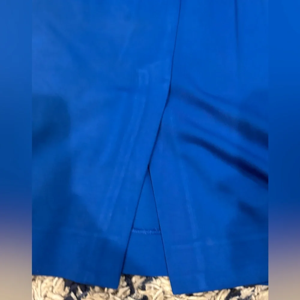 Diane Von Furstenberg Hadlie French Blue Sheath Hadlie Dress Midi- size 10